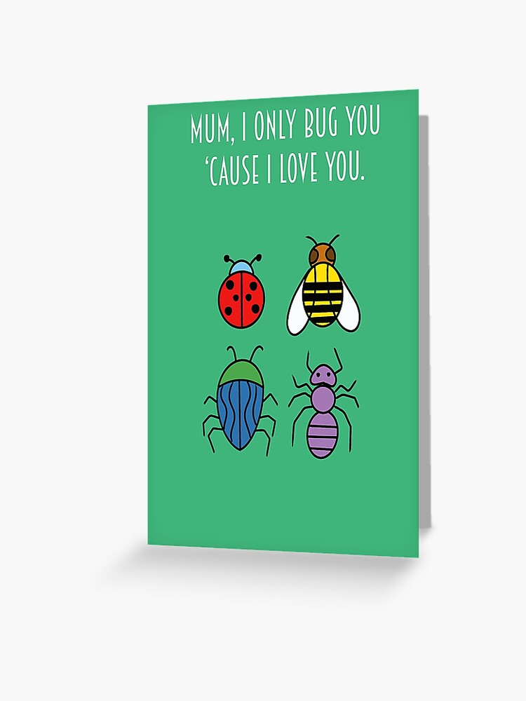 Thumbnail 1 of 2, Greeting Card, Cheeky & Funny Mother’s Day Cards – Minimalist Bold Digital Art designed and sold by wemma1983.
