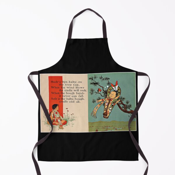 Item preview, Hush-A-Bye Baby Safe As The Wind Blows And The Bough Bends designed and sold by RocketshipRetro.