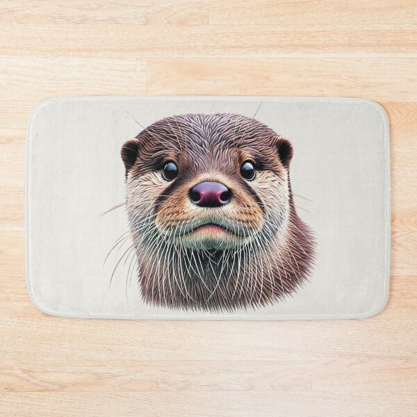 Item preview, Otter Colored Pencil Sketch Portrait designed and sold by MaedK.