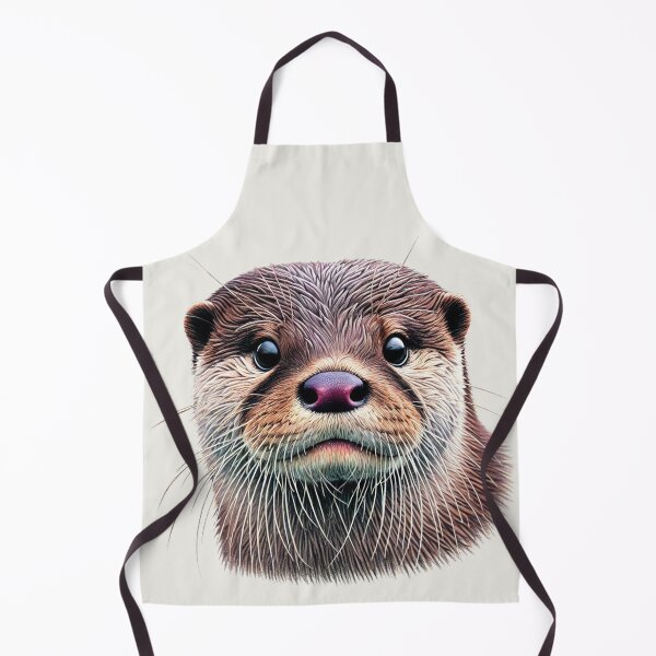 Item preview, Otter Colored Pencil Sketch Portrait designed and sold by MaedK.