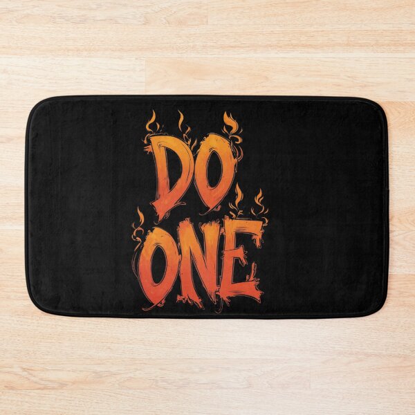Item preview, Fiery "Do One" - Bold Statement Art designed and sold by ArtComixHaven.