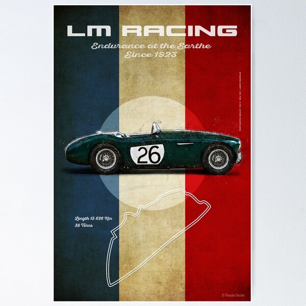 Item preview, LM Racing Vintage Austin Healey 100S designed and sold by Theodor Decker.