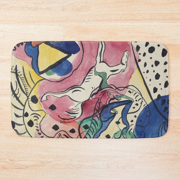 Item preview, Kandinsky inspired poster print 12 designed and sold by SHAMPAIN-ART-CO.