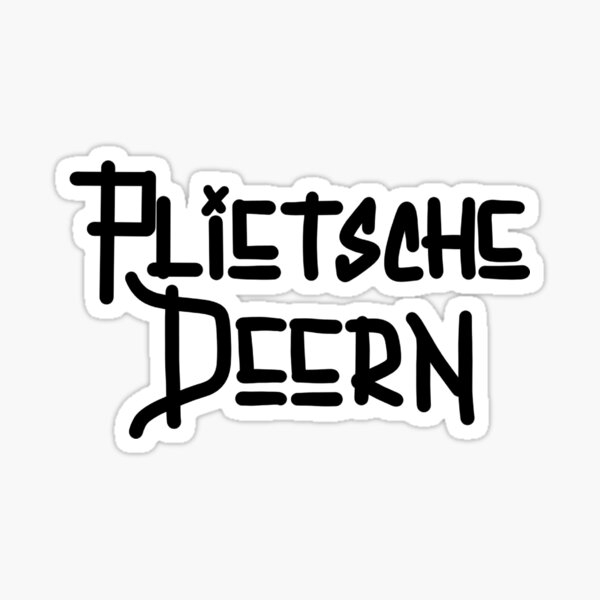 Plietsche Deern Sticker
