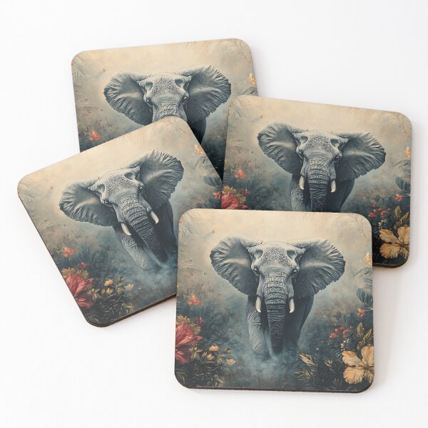 Item preview, Elephant in the Mist designed and sold by daila70.