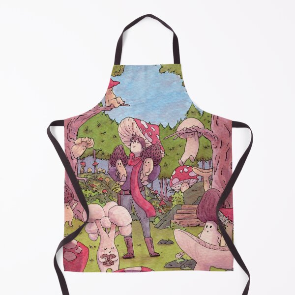 Vista previa del artículo con la obra «El bosque de los hongos lindos », diseñado y vendido por Nanore-art.