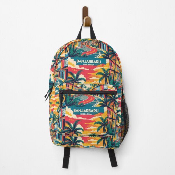 Item preview, Banjarbaru Indonesia Vintage Viajes Turismo designed and sold by TravelersGems.
