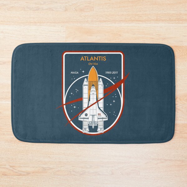 Item preview, Atlantis Space Shuttle. NASA 1985-2011. Commemorative Badge designed and sold by BGALAXY.