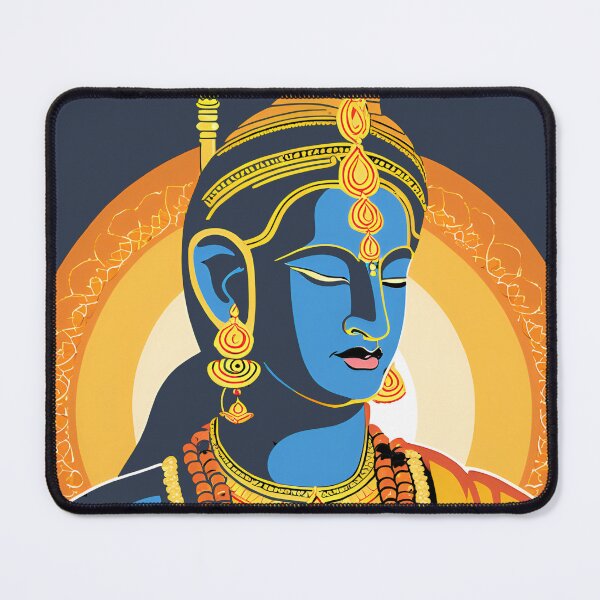 Item preview, Divine Art of Lord Ram - Spiritual & Mythological Designs designed and sold by WeirdSketcher.