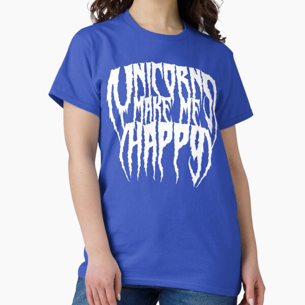 Item preview, Unicorns Make Me Happy designed and sold by thedarvills.