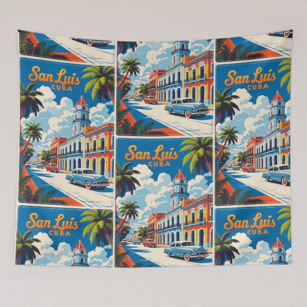 Item preview, Turismo de viajes vintage en San Luis, Cuba designed and sold by TravelersGems.