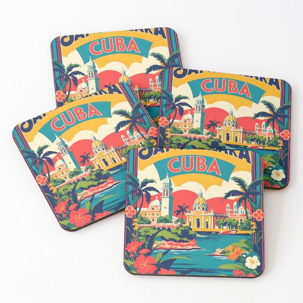 Item preview, Santa Clara Cuba Vintage Travel Tourism designed and sold by TravelersGems.