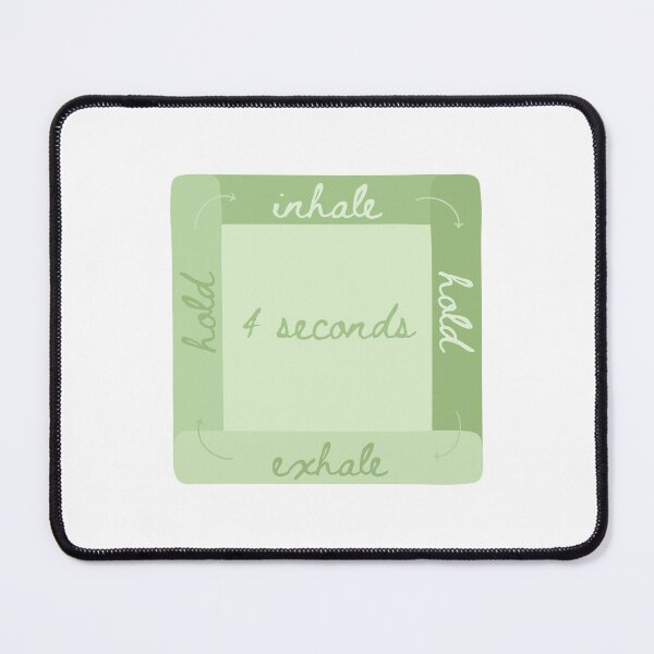 Item preview, Box Breathing Square | Meditation | Meditate | Breathing Exercise | Technique  designed and sold by The Turquoise Brush.