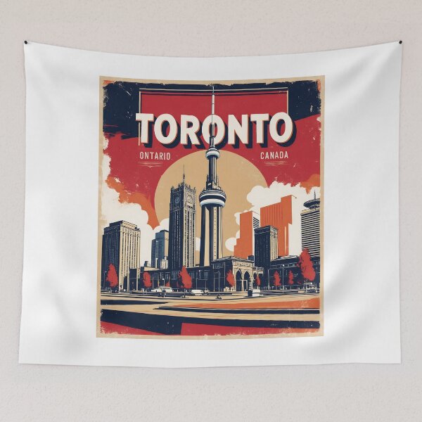 Item preview, Toronto Ontario Canada 1950s Vintage Travel Tourism designed and sold by TravelersGems.