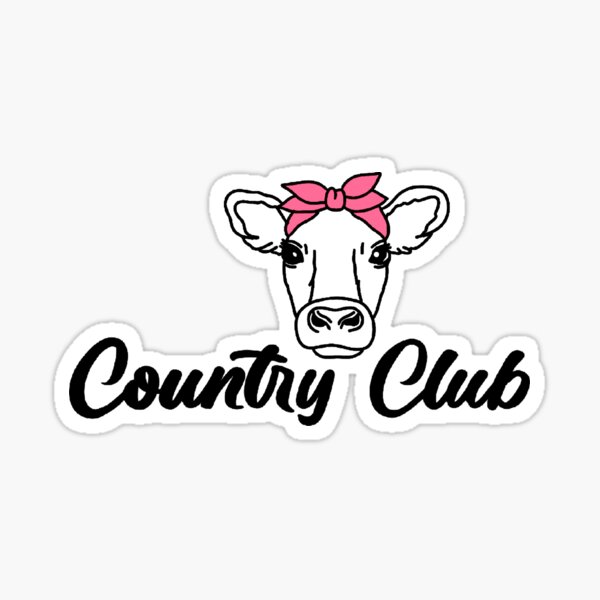Country Club Sticker