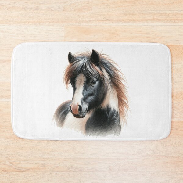 Item preview, Shetland Pony Colored Pencil Sketch Portrait designed and sold by MaedK.