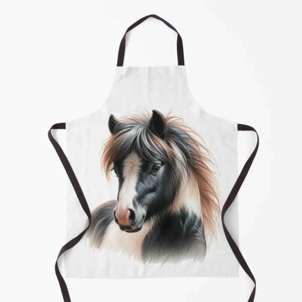 Item preview, Shetland Pony Colored Pencil Sketch Portrait designed and sold by MaedK.