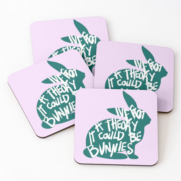 Item preview,  It could be bunnies - Teal Version designed and sold by Sophie Elaina Designs.
