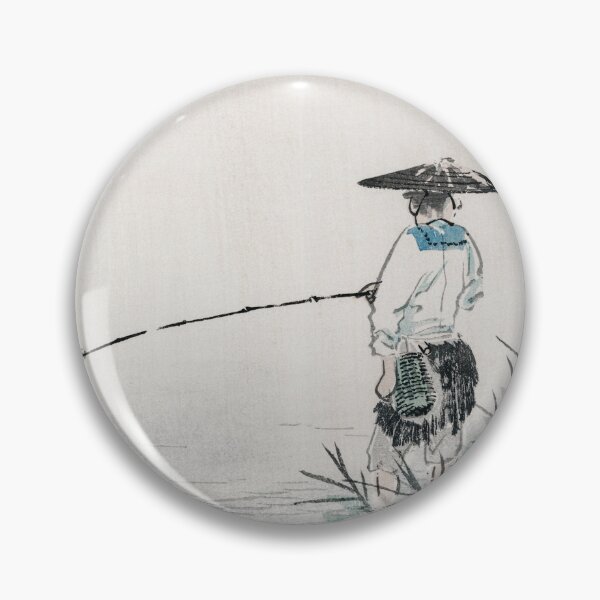 Item preview, Fisherman - Kōno Bairei designed and sold by Melty Shirts.