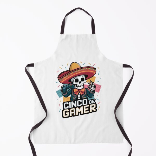 Item preview, Cinco de Mayo Gamer Funny Pixel Art Gaming Fiesta designed and sold by BunBuntheDog-.