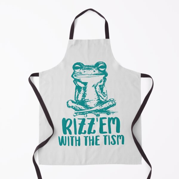 Item preview, Meme Autistic Frog Funny Rizz Em With The Tism for Autistic Individuals and Autism Supporters designed and sold by Colorfulman.