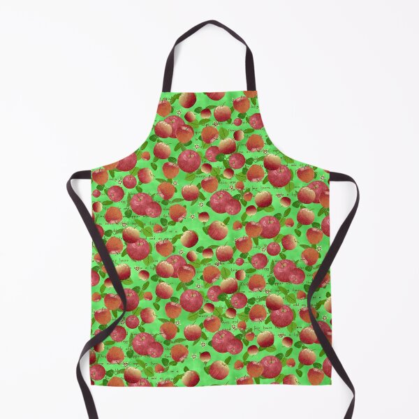 Item preview, Apple Jelly Recipe on Mint Green Smudge Halfdrop designed and sold by Art in My Loft.