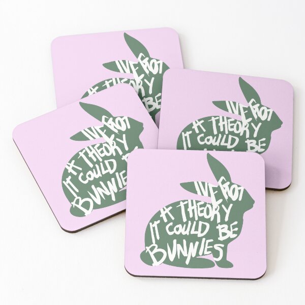 Item preview, It could be bunnies - Green Version designed and sold by Sophie Elaina Designs.