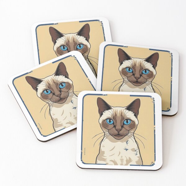 Item preview, Siamese Cat designed and sold by hemp3x.
