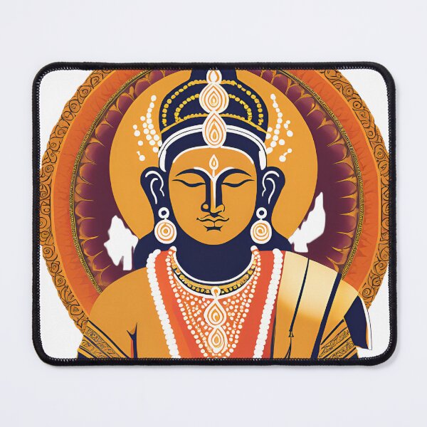 Item preview, Divine Art of Lord Ram - Spiritual & Mythological Designs designed and sold by WeirdSketcher.