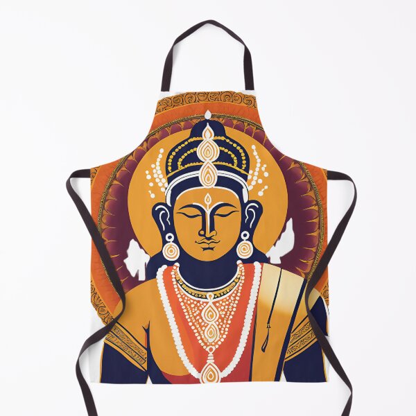 Item preview, Divine Art of Lord Ram - Spiritual & Mythological Designs designed and sold by WeirdSketcher.