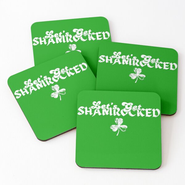 Item preview, Let's Get Shamrocked - Funny Saint Patrick's Day  designed and sold by VividPrints Store (+7k ⭐⭐⭐⭐⭐).