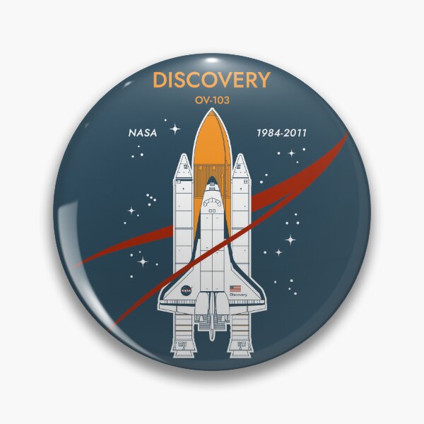 Item preview, Discovery Space Shuttle. NASA 1984-2011. Commemorative Badge designed and sold by BGALAXY.