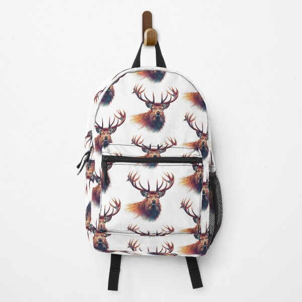 Item preview, Scottish Highland Stag Sketch Abstract Retro Sketch designed and sold by MaedK.