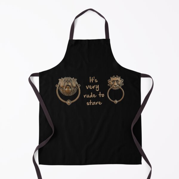 Item preview, It's Very Rude To Stare Door Knocker Funny designed and sold by Mimoun9.