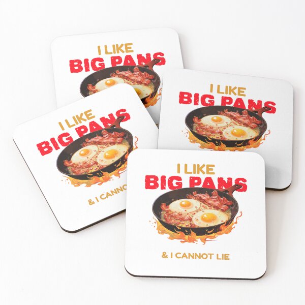 Item preview, I Like Big Pans And I Cannot Lie   Funny Cooking  T-Shirt  designed and sold by ngedupdorjee.