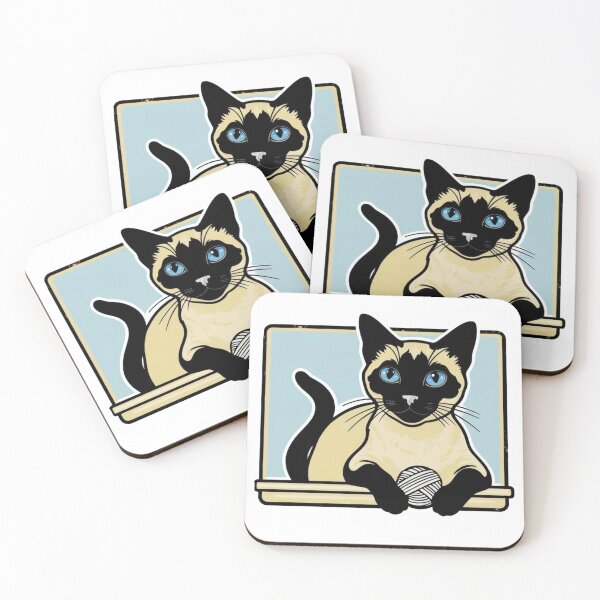 Item preview, Siamese Cat Retro Vintage Cat mom  designed and sold by hemp3x.