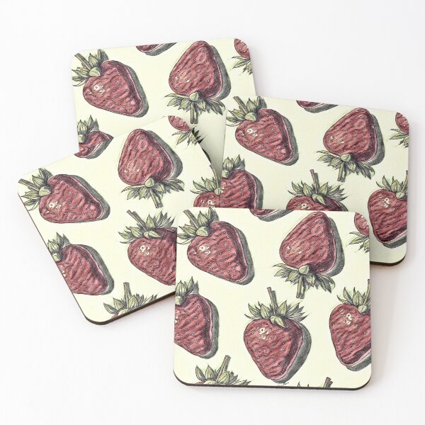 Item preview, Vintage dolled up Strawberry designed and sold by Hen-C-Art.