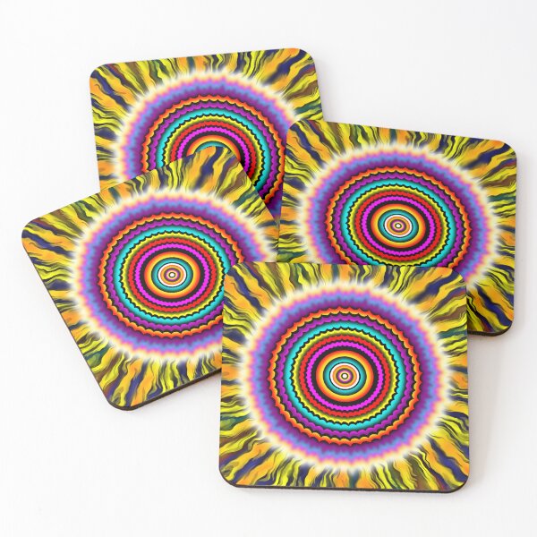 Item preview, Psychedelic Sun Pattern designed and sold by glowdesigns.