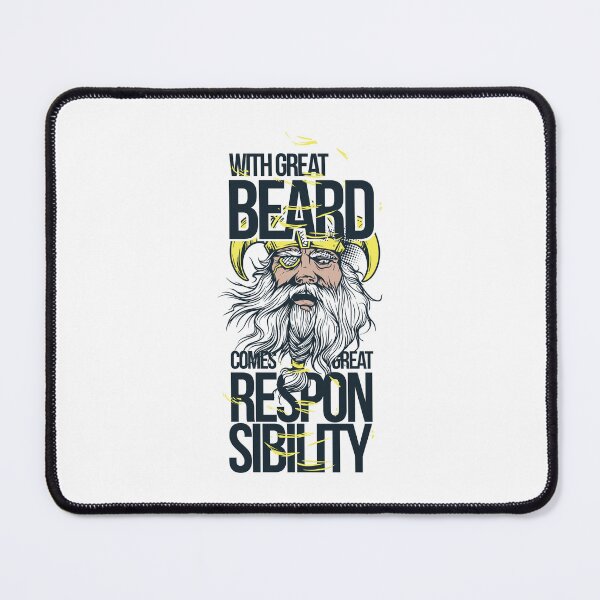 Item preview, Viking Beard Humor T-Shirt | Great Responsibility designed and sold by DreamDestiny.