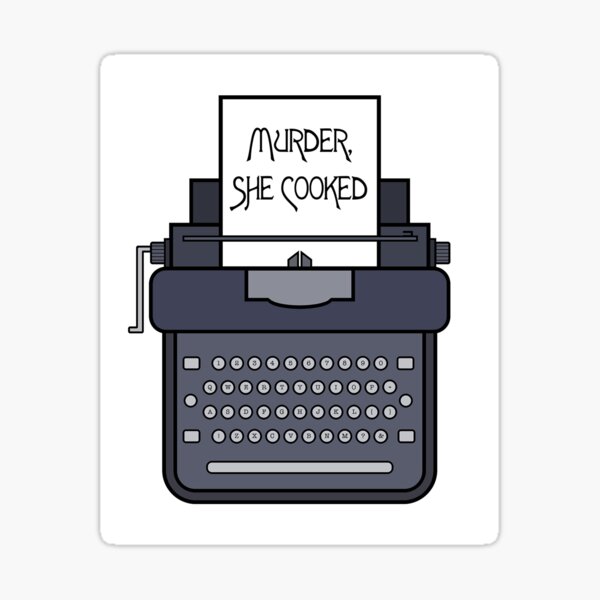 Vista previa del artículo con la obra «Murder She Cooked - Cocina de Cabot Cove», diseñado y vendido por SilverSuppers.