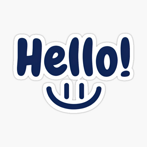 Item preview, Hello Cheerful  designed and sold by Inkspire Apparel.