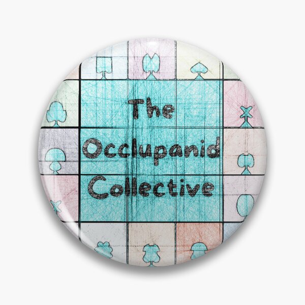 Item preview, The Occlupanid Collective Logo Hard Sketch designed and sold by The Occlupanoids.