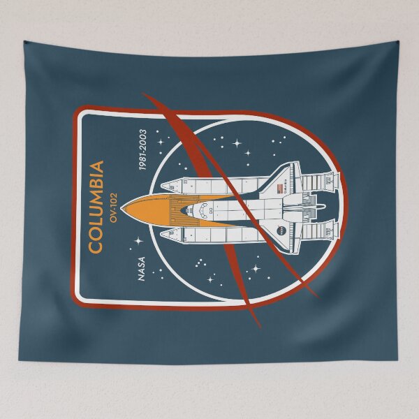 Item preview, Columbia Space Shuttle. NASA 1981-2003. Commemorative Badge designed and sold by BGALAXY.