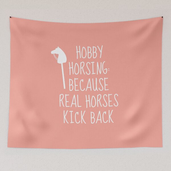 Item preview, Hobby Horsing: Because Real Horses Kick Back - Hobby Horse designed and sold by FarmOfCuties.