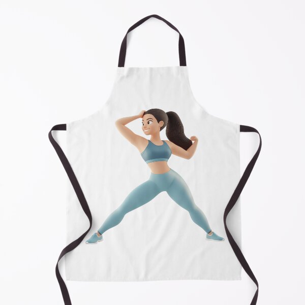 Item preview, Dynamic representation of an active woman  designed and sold by MiraCleAI.