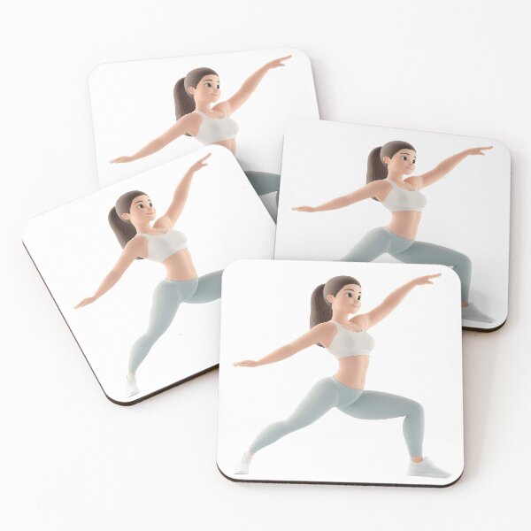 Item preview, Dynamic representation of an active woman  designed and sold by MiraCleAI.