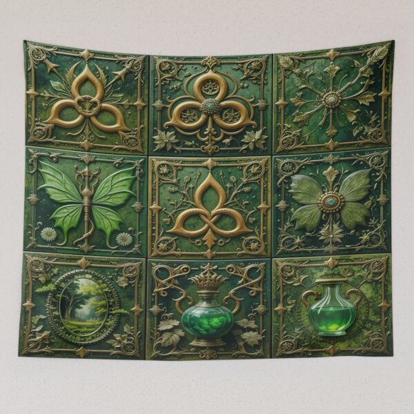 Item preview, Celtic Patchwork Extravaganza  Premium Cool Trendy Best Gift designed and sold by Imaginarium of Chaos falcon88 .