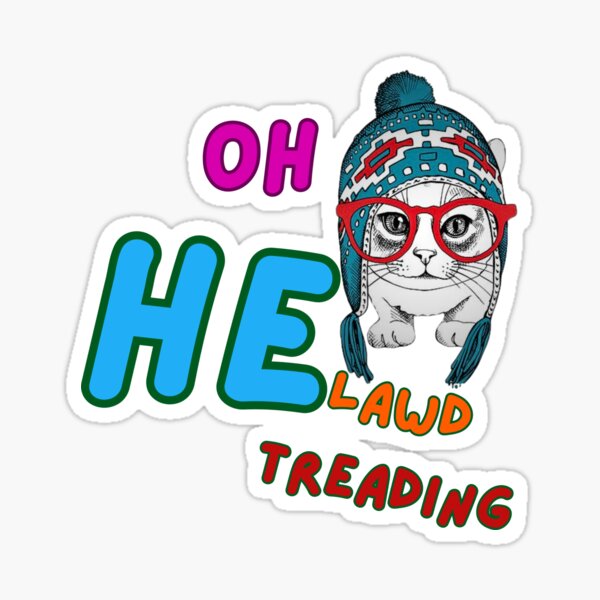 Item preview, Oh Lawd He Treading Ginger  designed and sold by BadmintonArt.