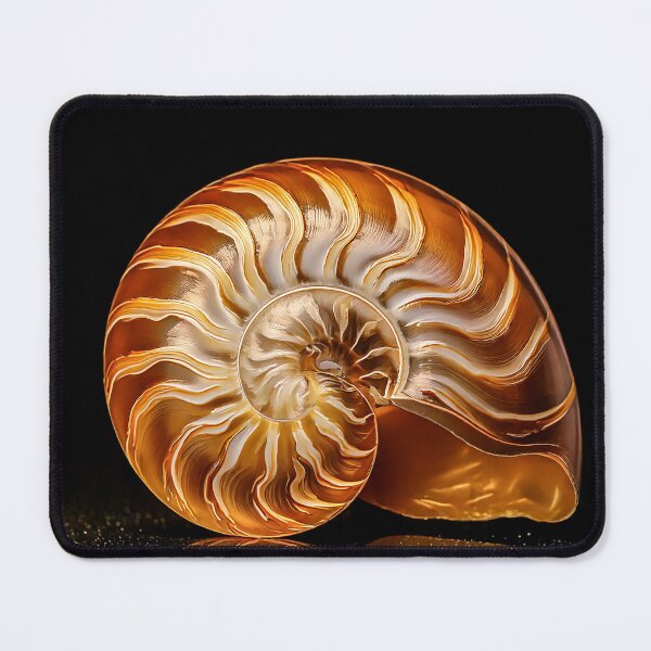 Item preview, Golden Nautilus Shell designed and sold by Shop-Oceania.