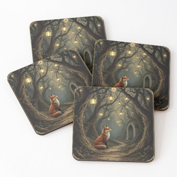 Item preview, Fox and Thirteen Lanterns designed and sold by HabitableMoons.